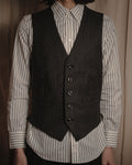 "Maison Margiela" 2011 AW pinstripe tailored vest