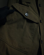 "Dior" 22AW Kim Jones design military detail hooded coat