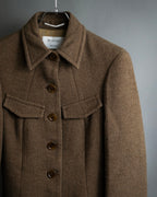 "SPORTSMAX" Carving flap design mid-length coat