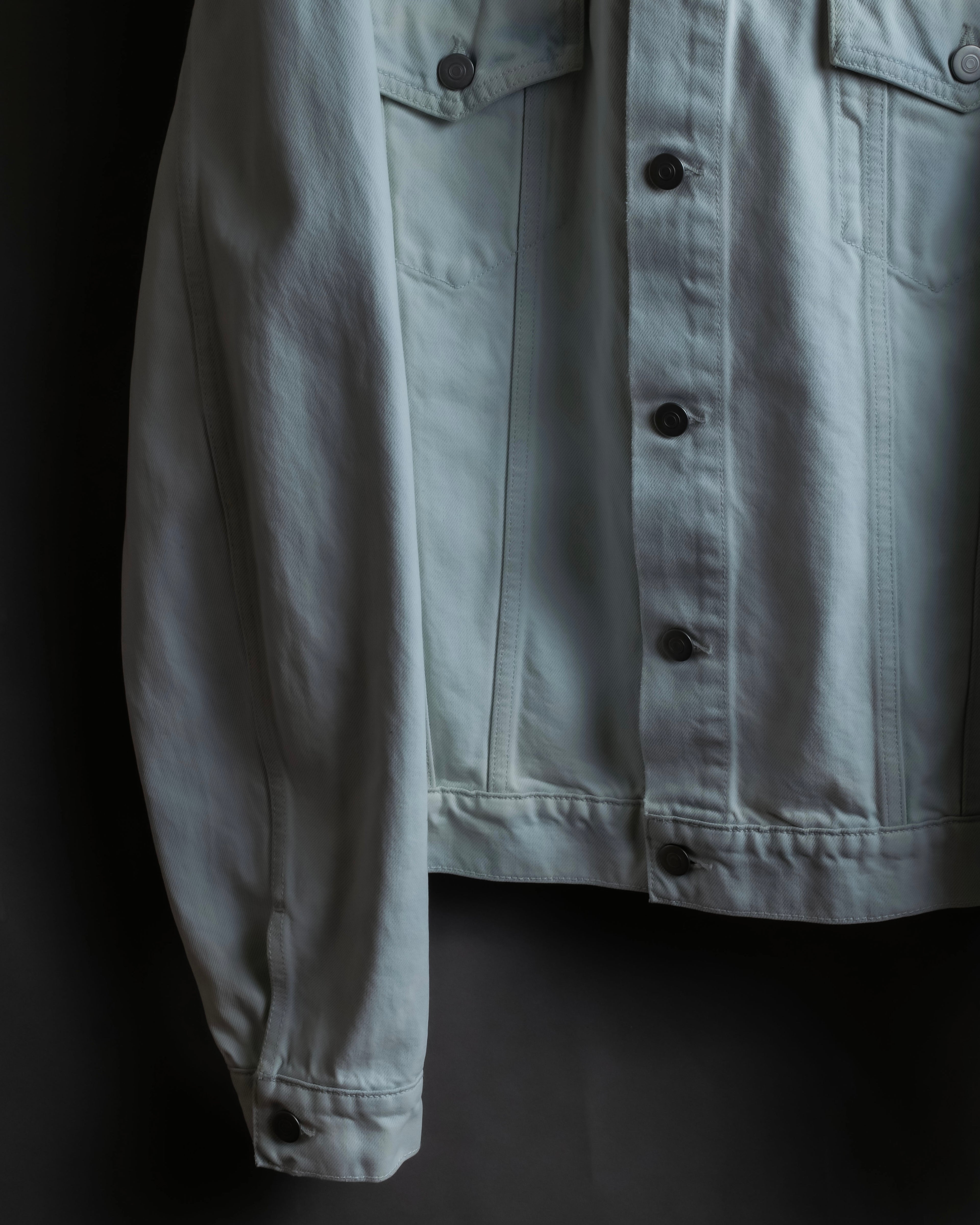"MAISON MARGIELA" 20SS Washed pale blue denim jacket