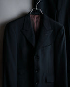 "Burberrys" Peaked lapel designed single 3B tailored jacket setup