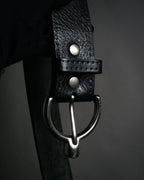 "GUCCI" 90’s-00’s Horsebit buckle leather belt