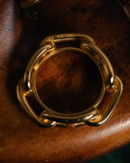“HERMES” 90’s-00’s Chaine d’ancre scarf ring