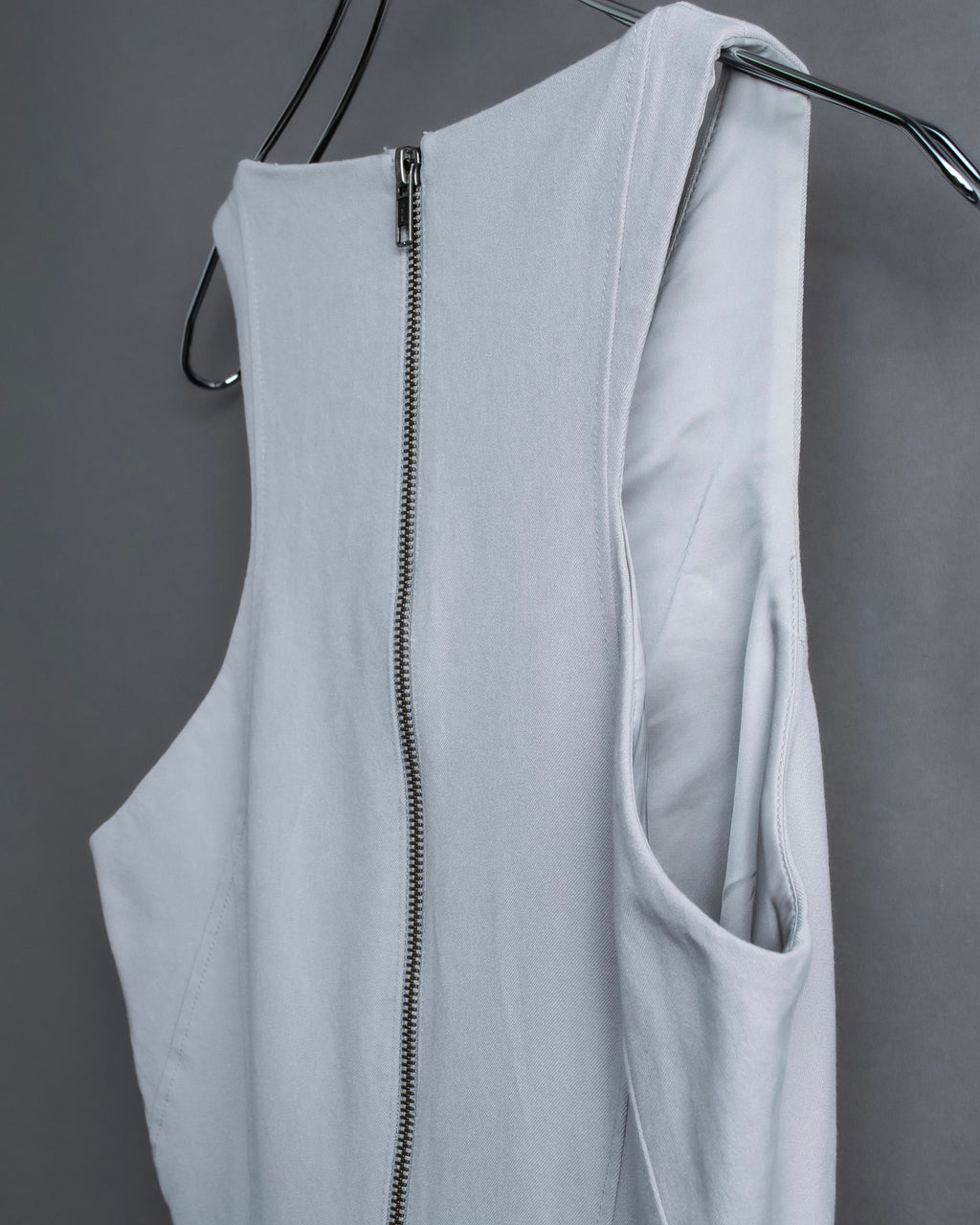 “Helmut Lang” Asymmetry designed v neck one piece