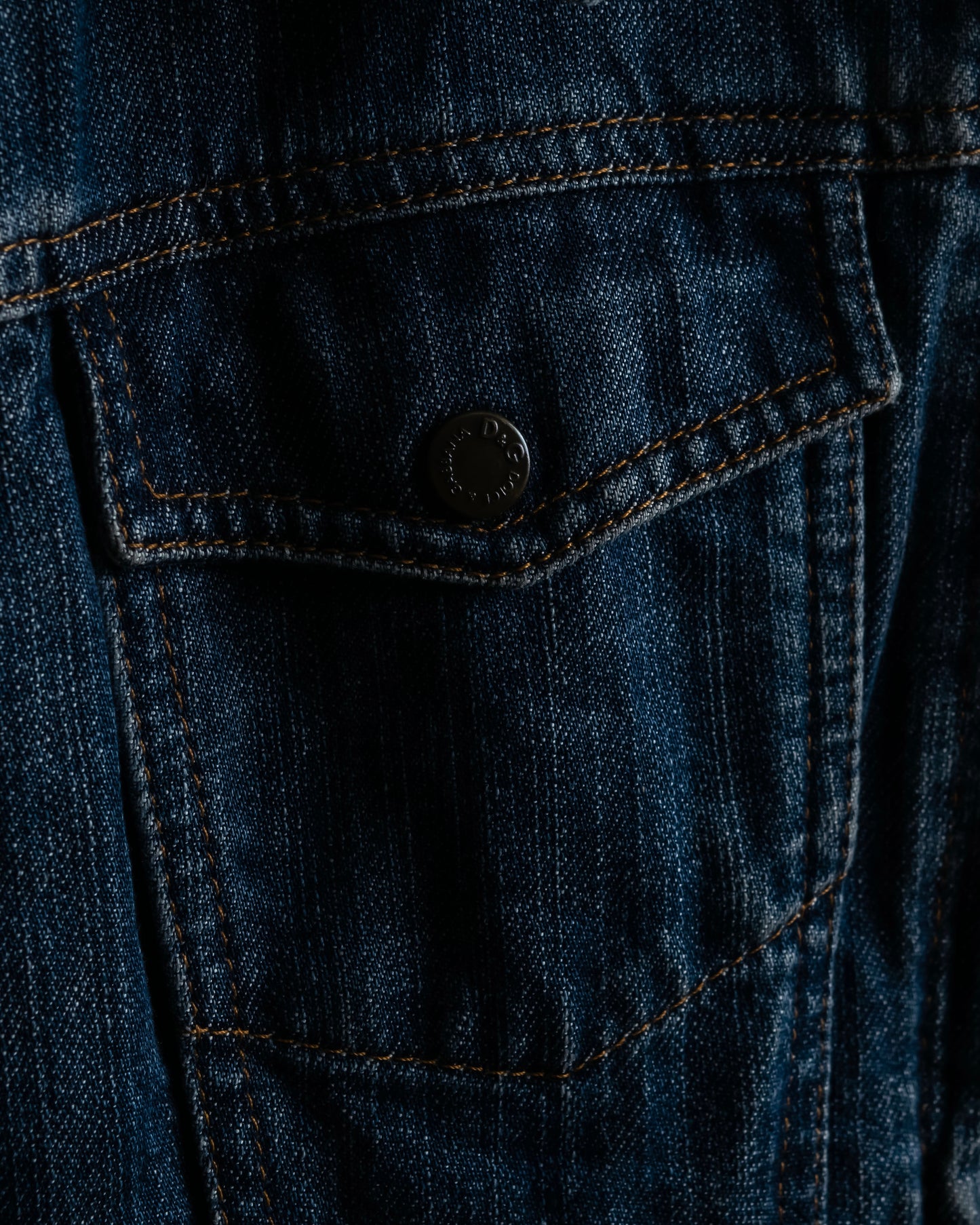 "Dolce & Gabbana" Cutting stitch detail denim jacket