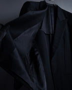 "YVES SAINT LAURENT" Strongly tailored shaped wool set up