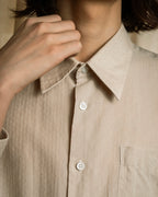 "CHRISTIAN DIOR MONSIEUR" 80's Marc Bohan design woven shirt