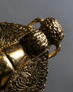 "Christian Dior" Bee motif gold brooch