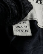 "BURBERRY" Belted design stand collar cashmere mix long coat