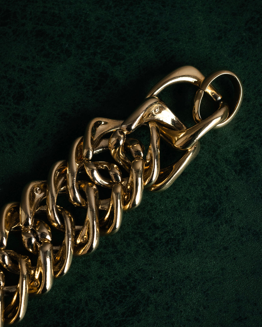–SPECIAL– “Yves Saint Laurent” 90’s sculptural chain bracelet