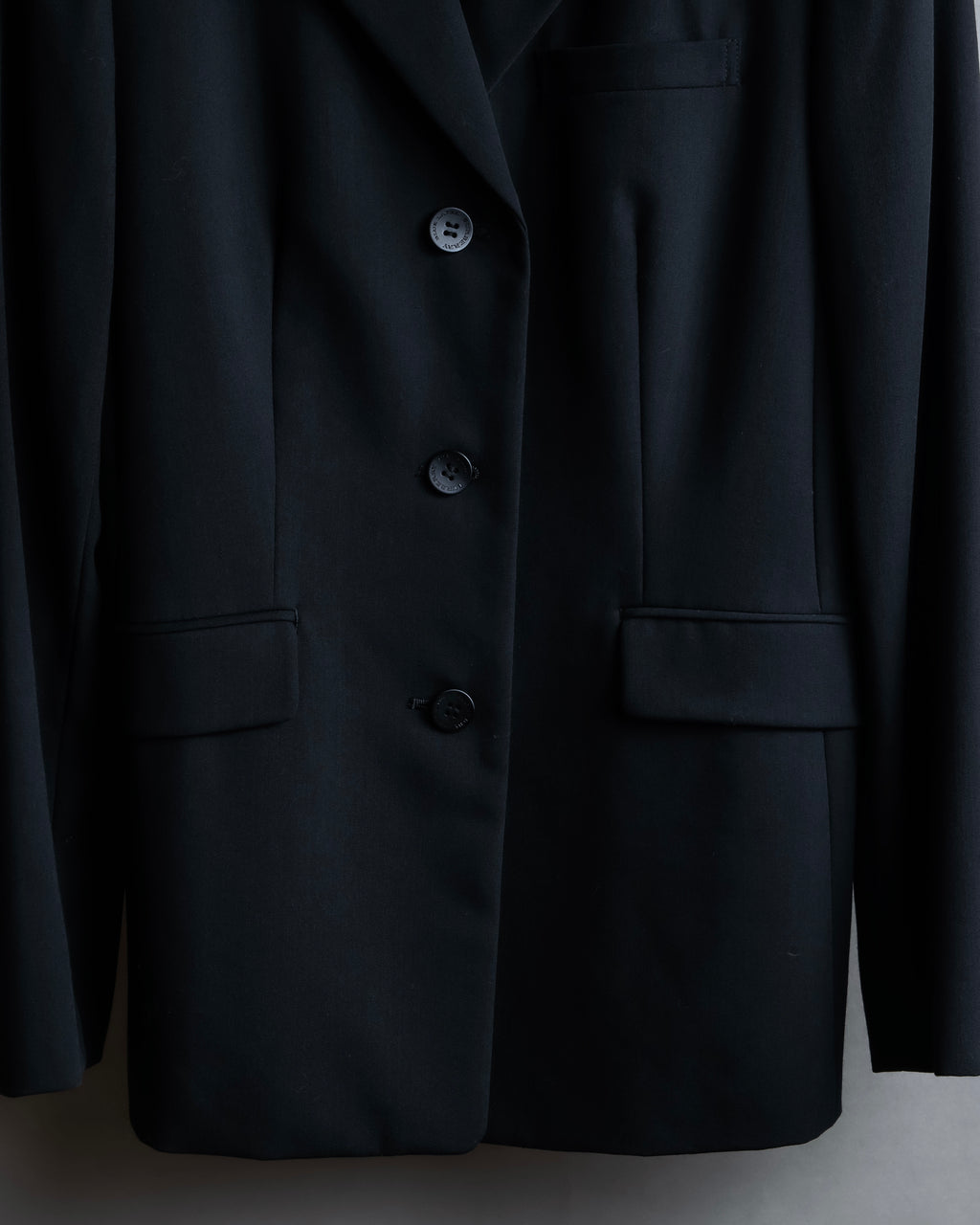 "BURBERRY Blue Label" 3 button waist shaped lightweight tailored jacket