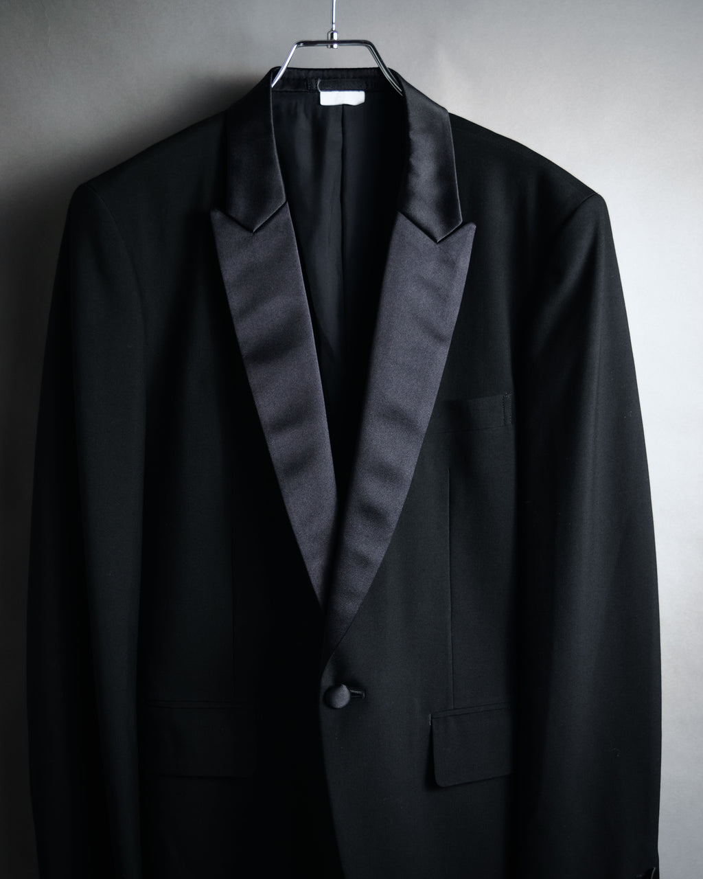 –SPECIAL– "COMME des GARÇONS HOMME DEUX" 2017-18’s Cashmere blend tuxedo peak lapel jacket