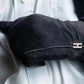 "HERMES" H motif design suede leather gloves