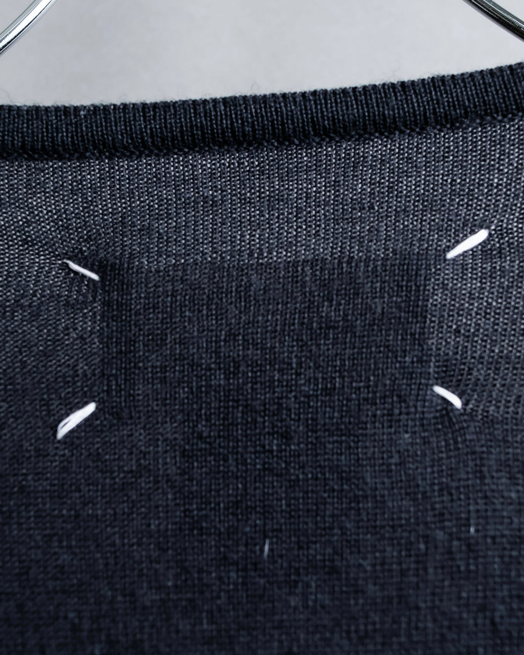 "MAISON MARGIELA"
Fur docking high gauge knit