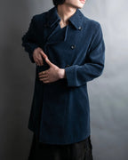 "Comme des garçons robe de chambre" Beautiful velour double half coat