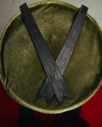 -SPECIAL- “CHANEL” Late 80’s-90’s gold button satin neck tie