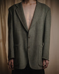 "Burberrys" 90’s early british tweed country tailored jacket