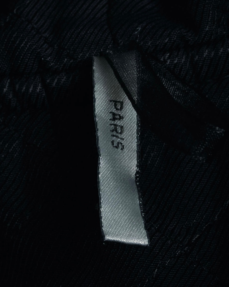 "Dior" 22AW Kim Jones design military detail hooded coat