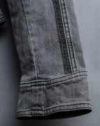 "STELLA McCARTNEY" Multi detail belted denim jacket