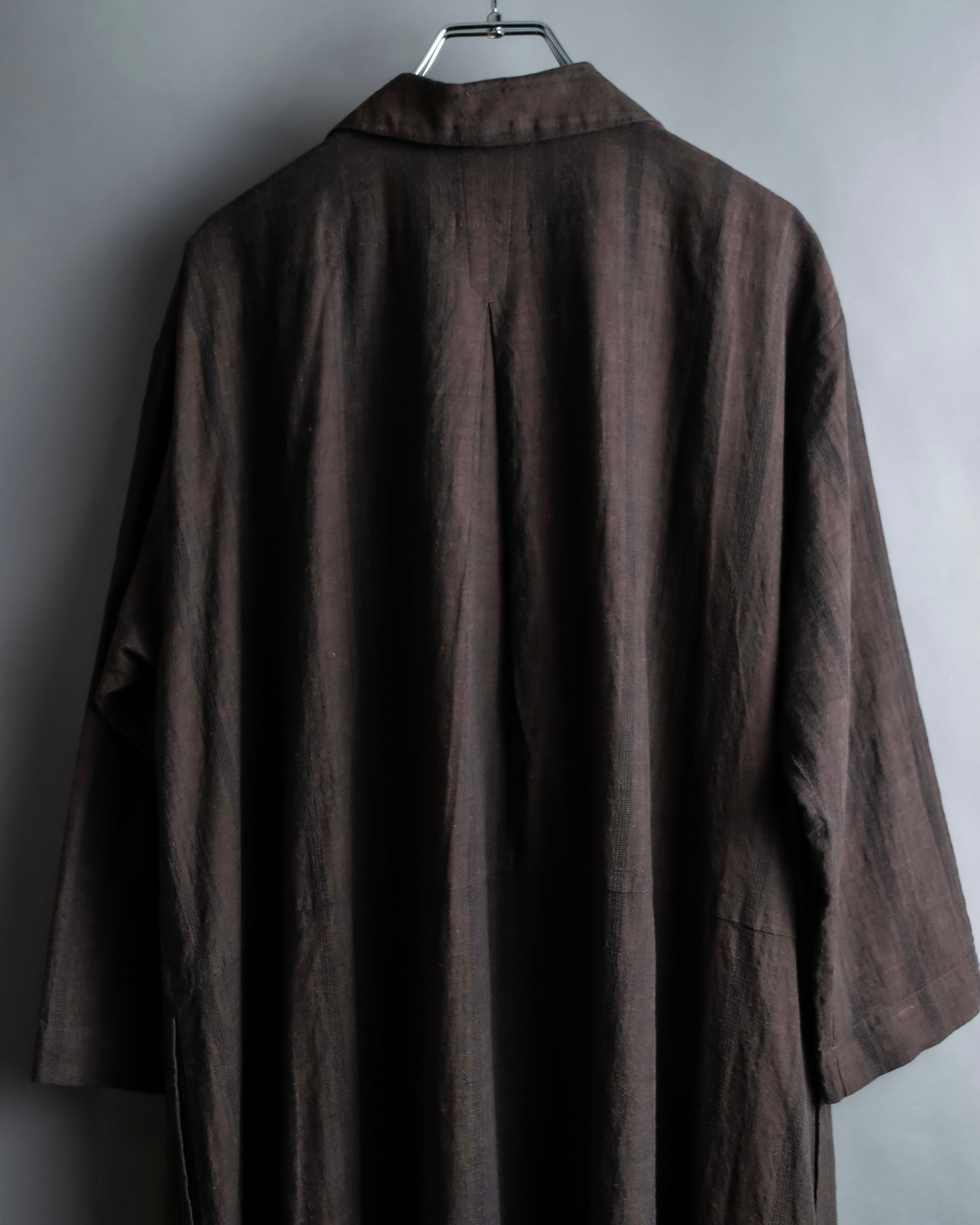 "pas de calais" compact collar long dress