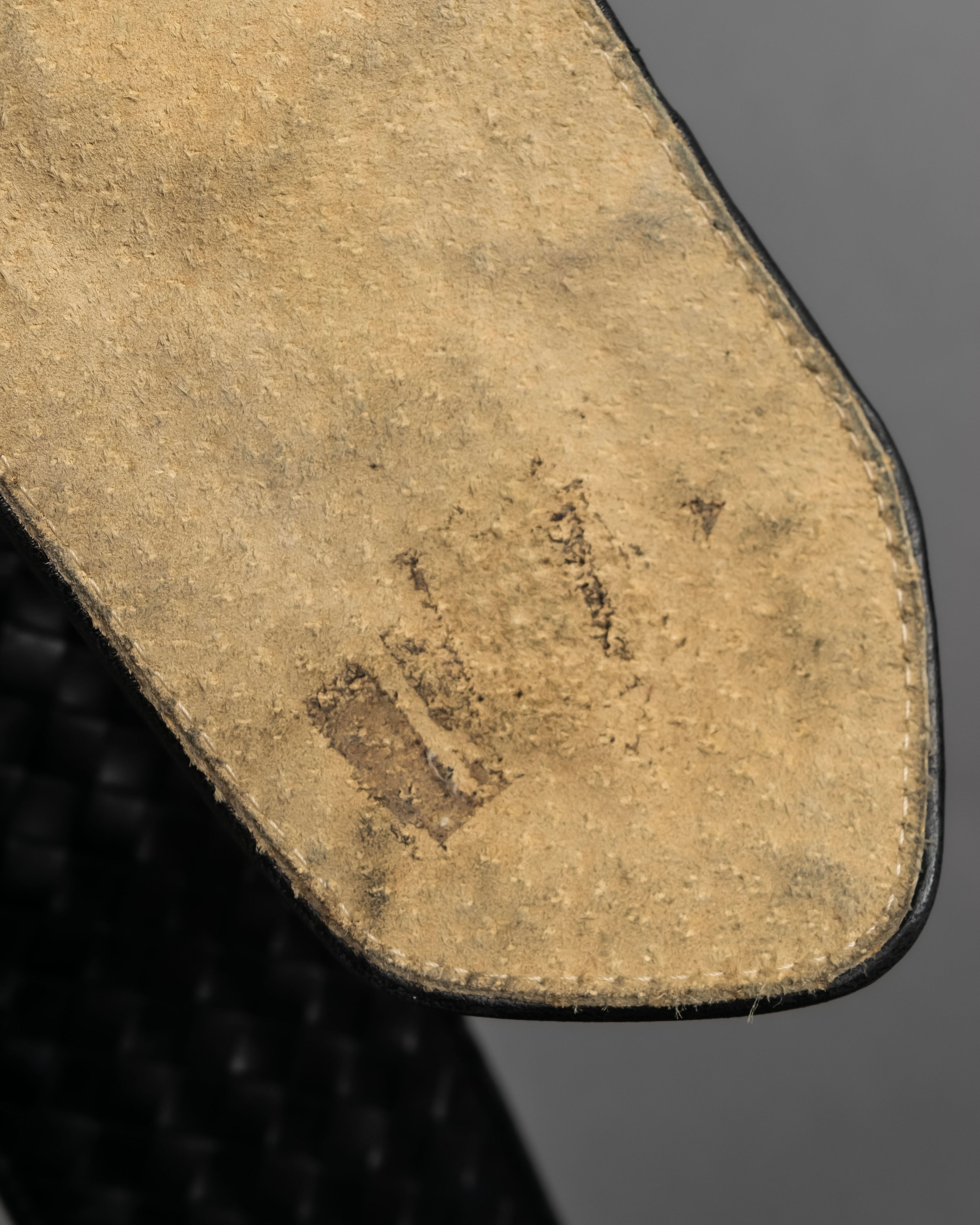 "BOTTEGA VENETA" Intrecciato style wide leather belt