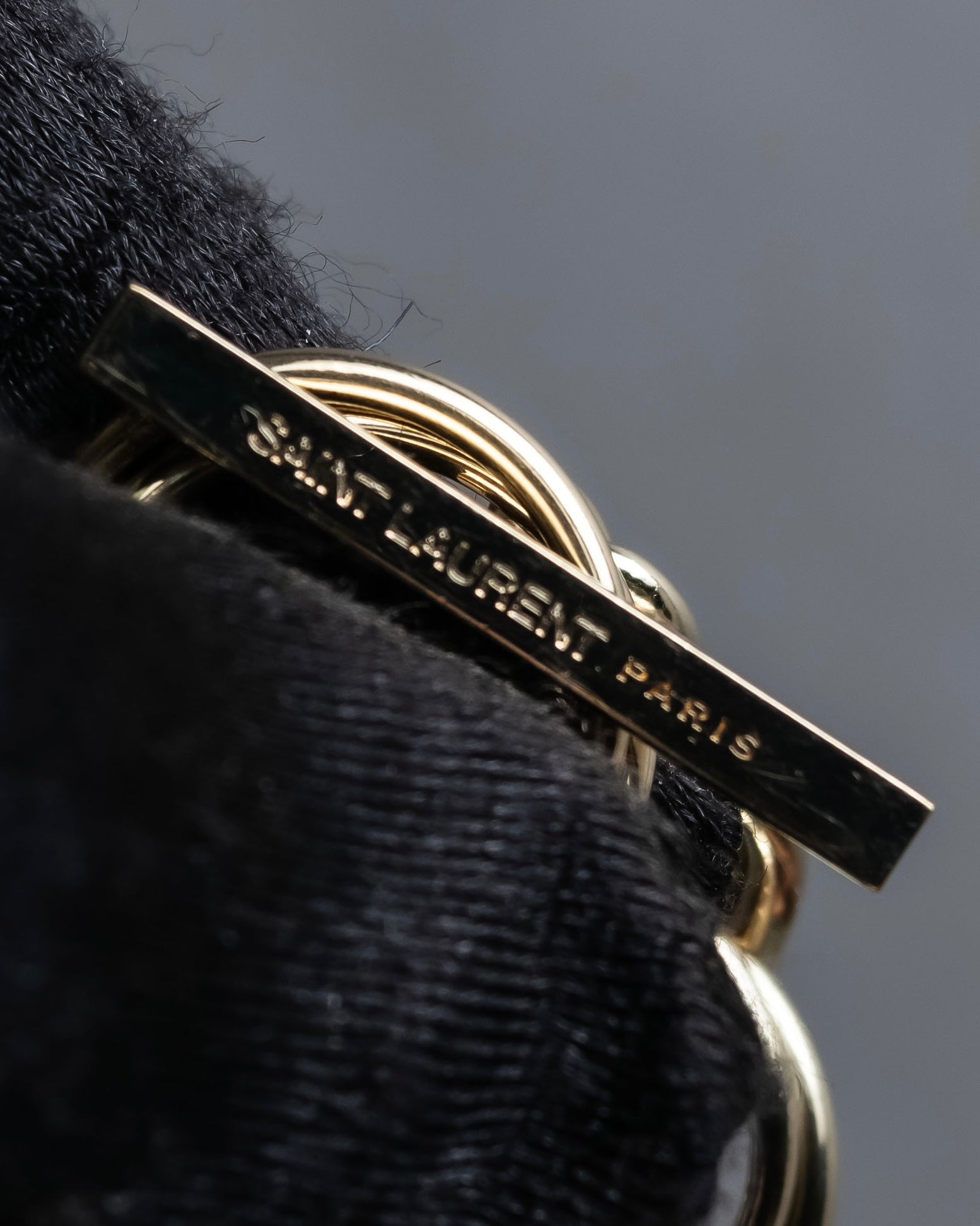 "Saint Laurent" Gold chain link design bracelet