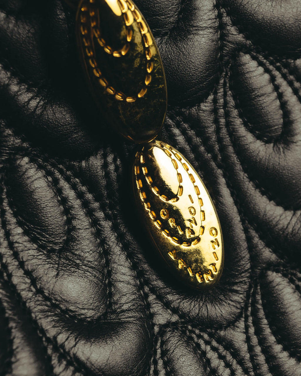 "Valentino Orlandi" 80's-90's Sculptural quilted leather shoulder bag