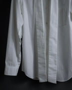 "COMME des GARCONS SHIRT" 01AW French cotton bowtie shirt