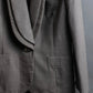 "Christian Dior" Double shawl collar design tailored jacket