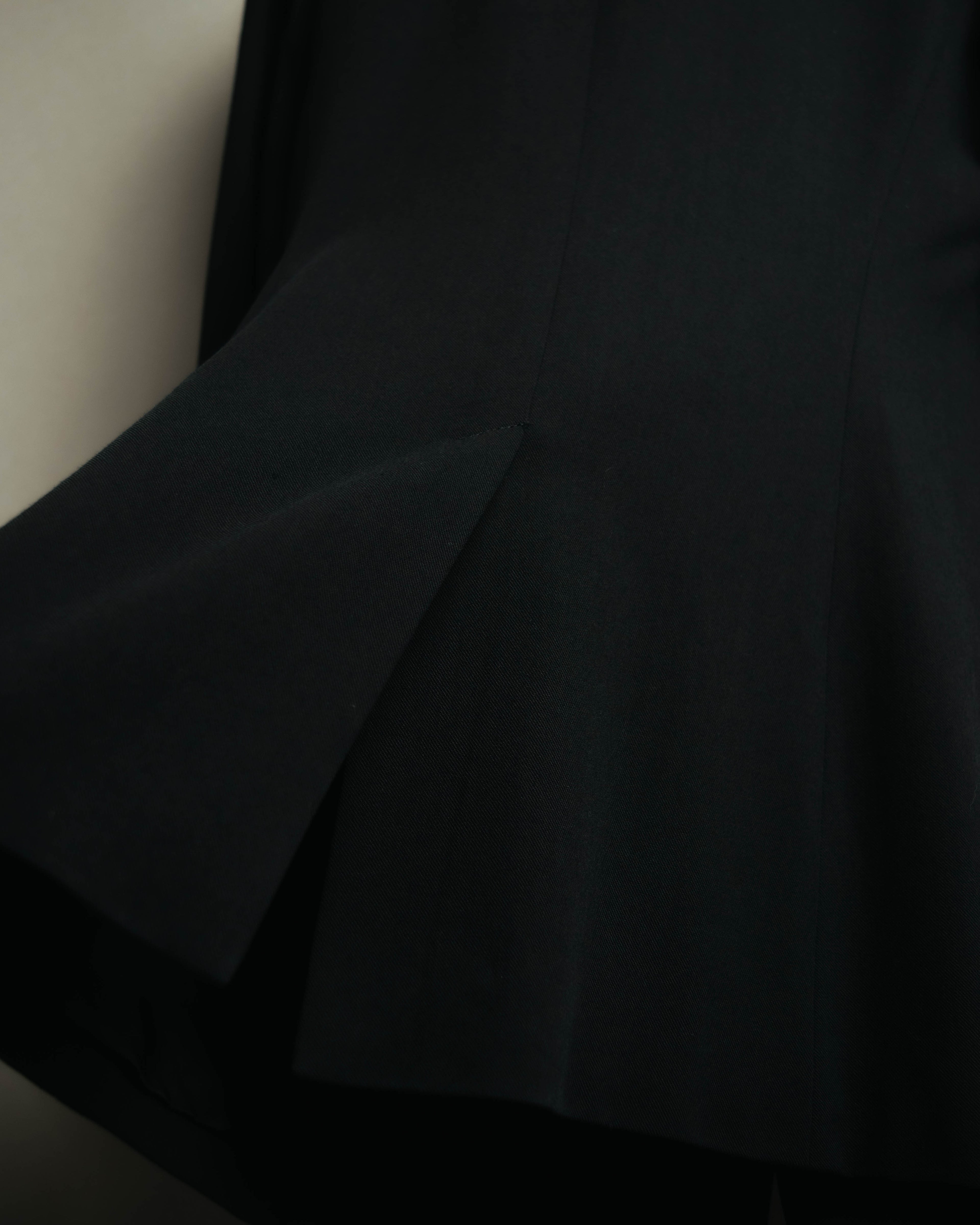 "Y's" 90's-00's Wool rayon single-breasted tailored jacket