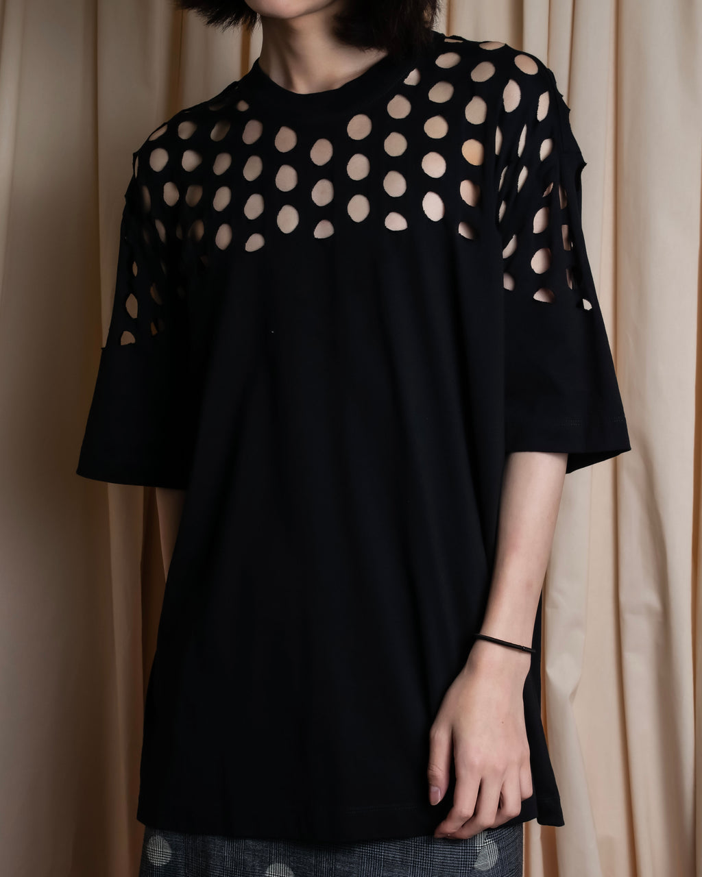 "MAISON MARGIELA" 20SS Circle cutting design pullover