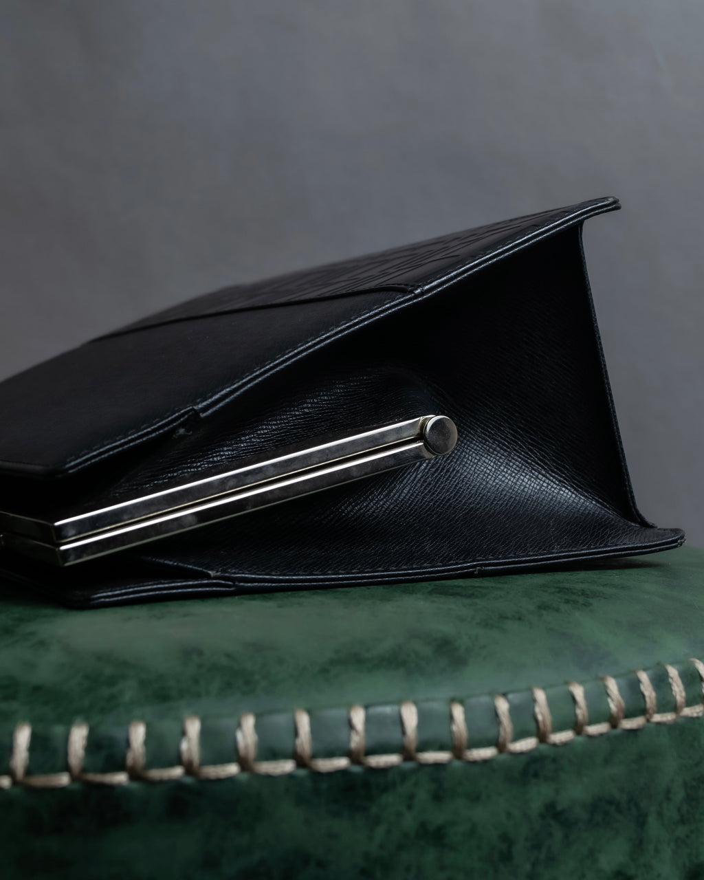 "BURBERRY" Nova check embossed leather hand bag