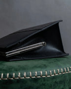 "BURBERRY" Nova check embossed leather hand bag