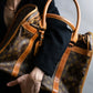 "LOUIS VUITTON" Monogram pattern pet carrier Boston bag