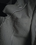 "HERMES" 00's striped stretch cotton tailored jacket