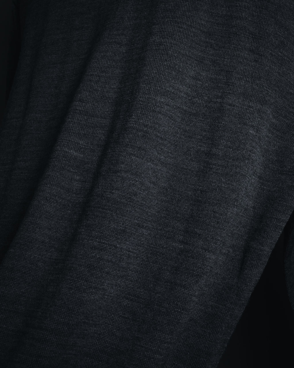 "YVES SAINT LAURENT" 80’s-90’s embroidered logo wool knit sweater