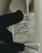 -SPECIAL- "PRADA" 10's-20's Stretch cotton silk-touch dress shirt