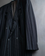 "GIANNI VERSACE" Striped classical tailored jacket