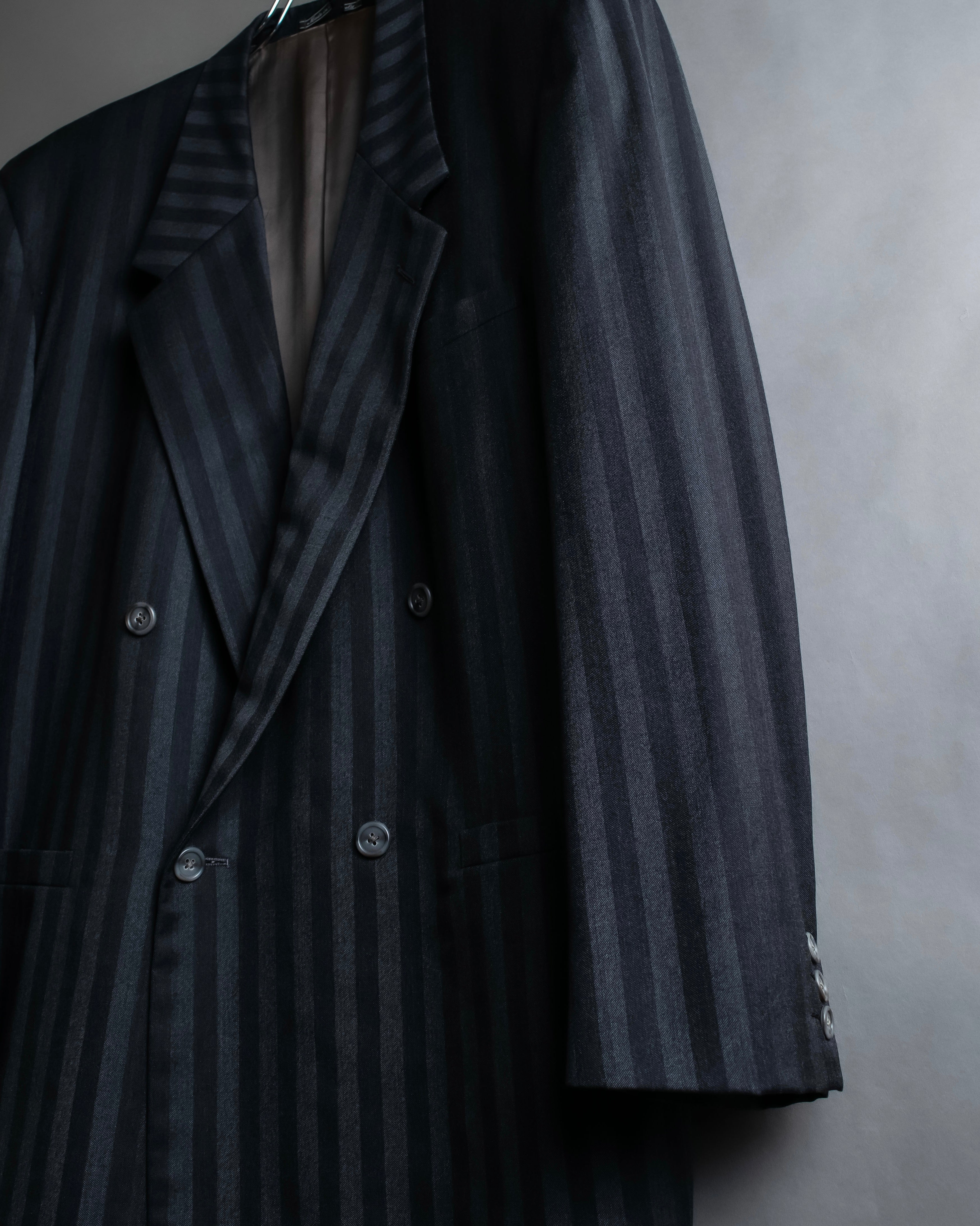 "GIANNI VERSACE" Striped classical tailored jacket