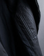 "JEAN PAUL GAULTIER" Firm finish double-zip belted mid-length coat