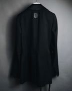 –SPECIAL– "LOEWE"2010’s-20’s wrap-front shawl collar tuxedo jacket