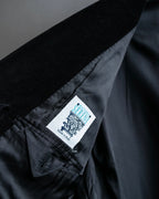 "Vintage beautiful velor tailored jacket"