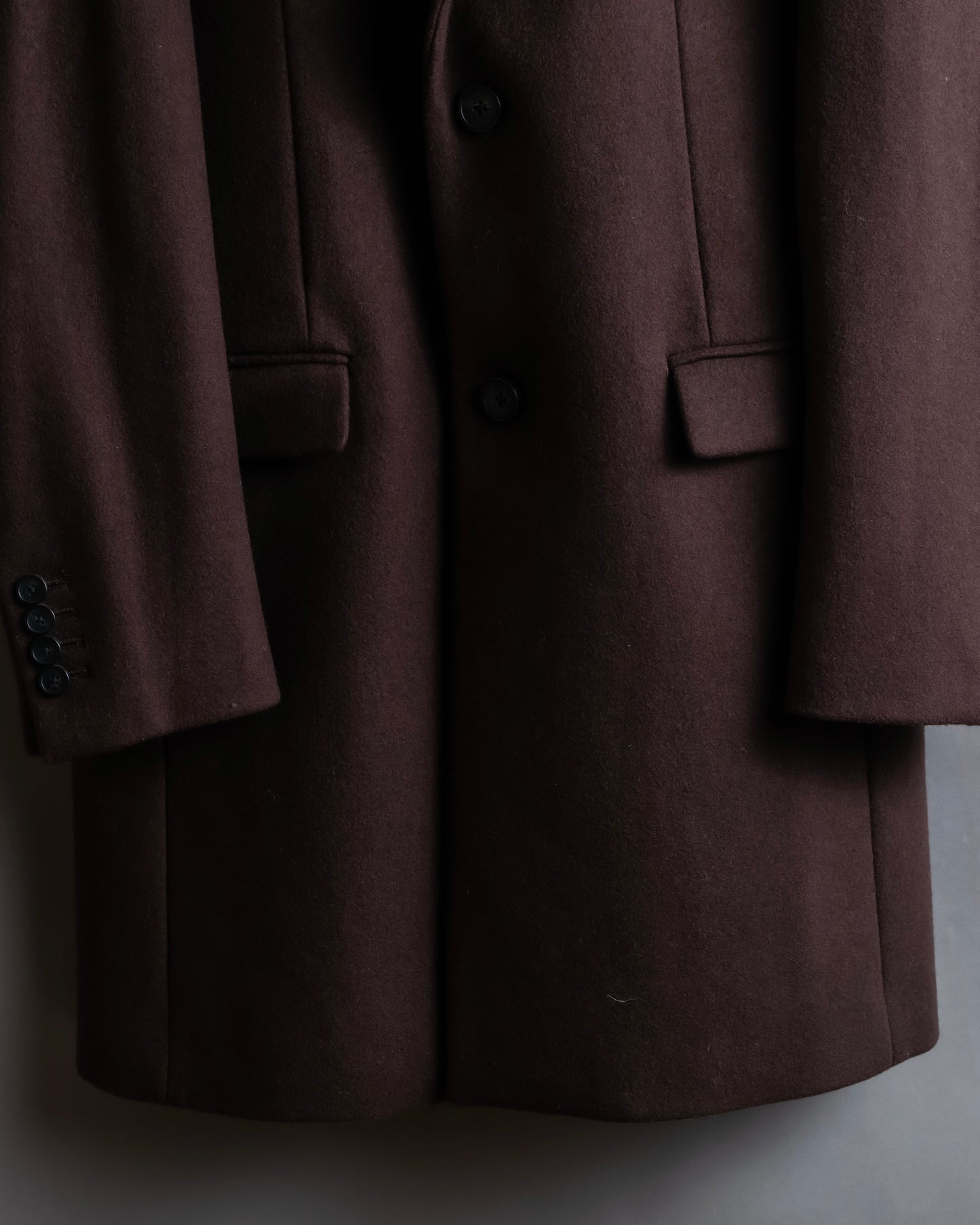 "JOURNAL STANDARD relume"
Oversized wool blend mid length chester coat