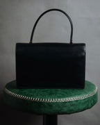 –SPECIAL– "HERMES" 60’s-70’s Box calf piano lock accordion bag