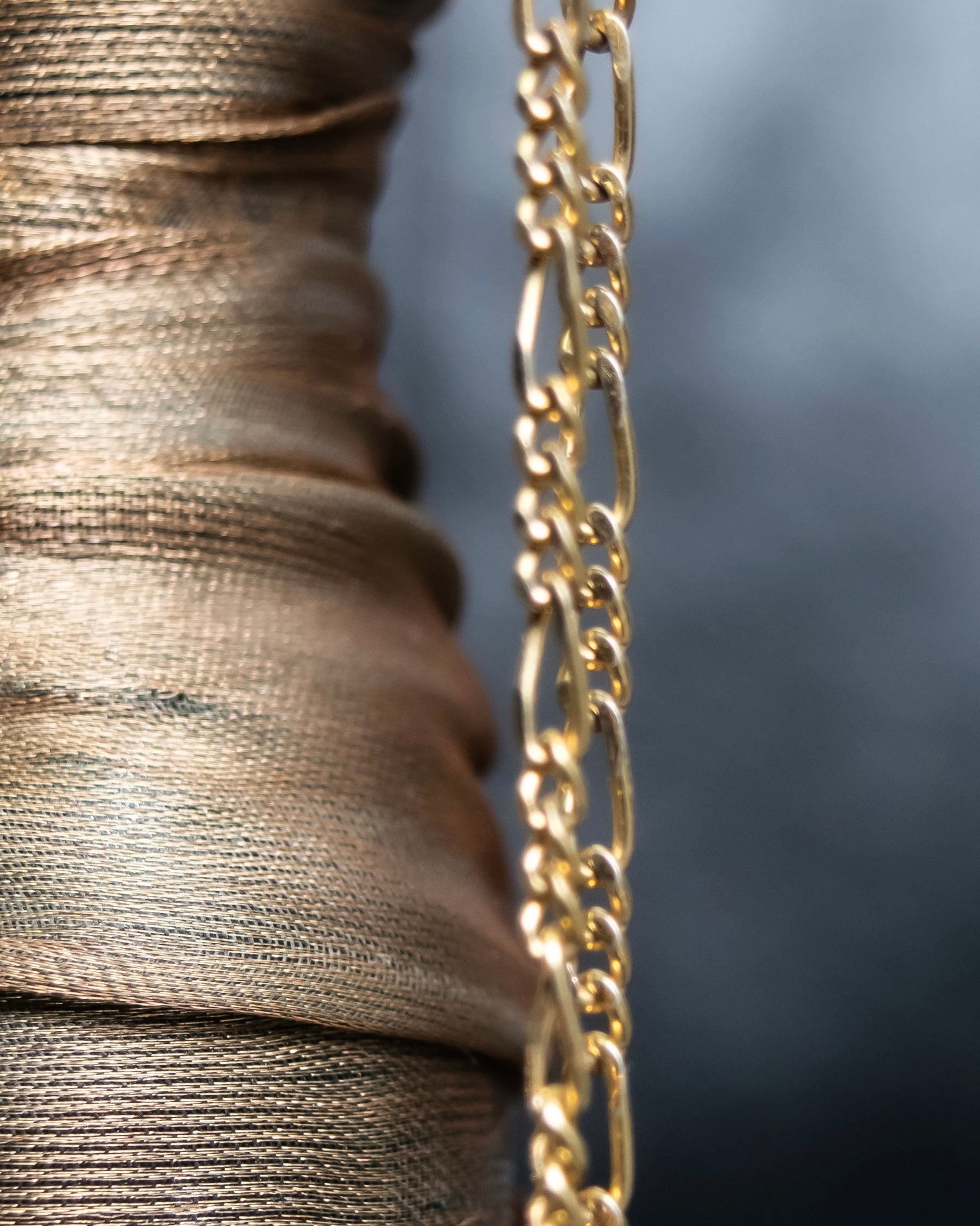 "Christian Dior" Twisted chain design bracelet