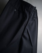 “ARMANI COLLEZIONI” 00’s Pinstriped three button suit set