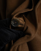 "FENDI" 90's Italian classic 100% cashmere belted coat