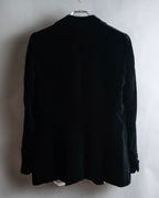 "GIORGIO ARMANI" Beautiful shape velour tailored jacket