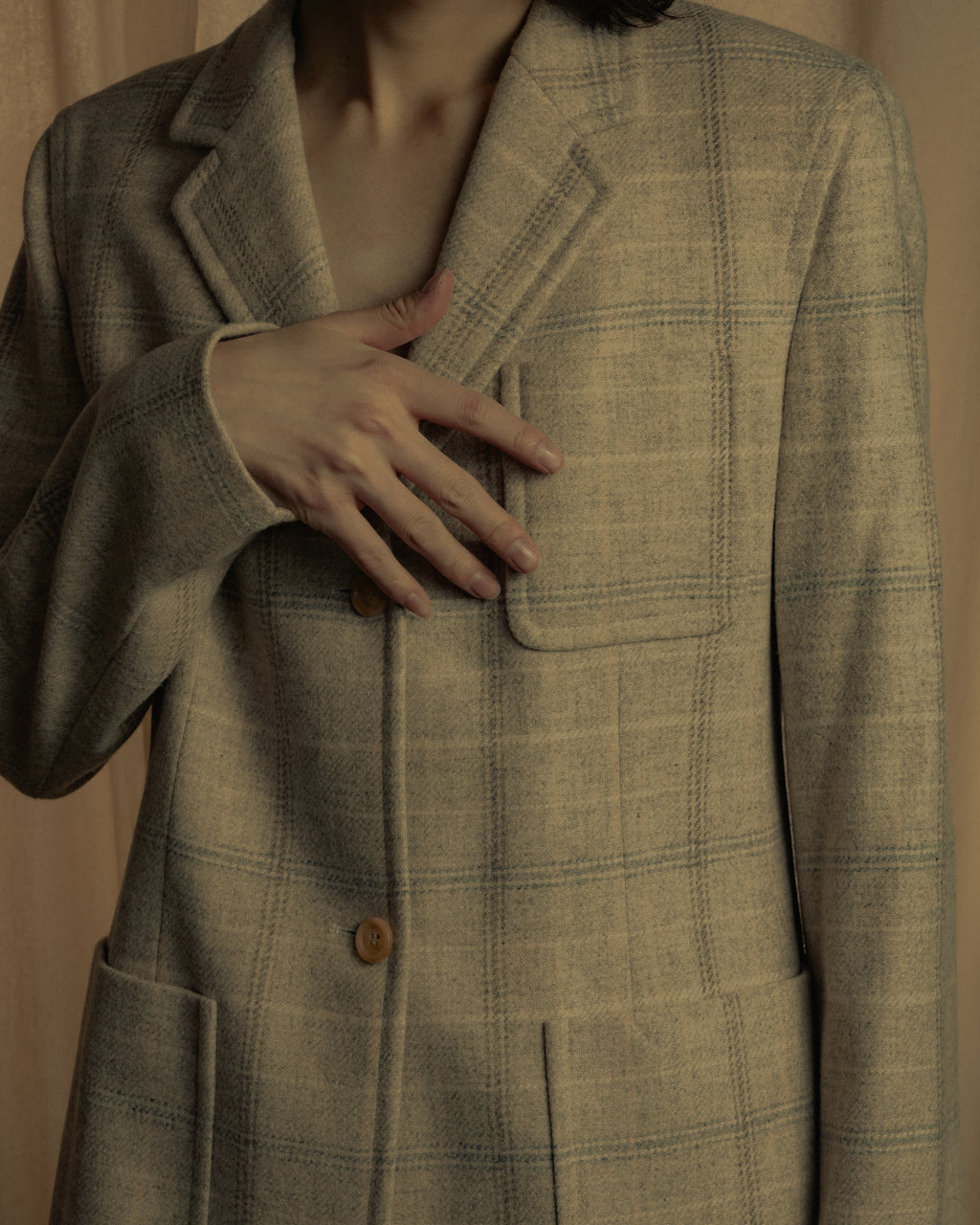 "CELINE" 00’s Ivana Omagik period tailored jacket