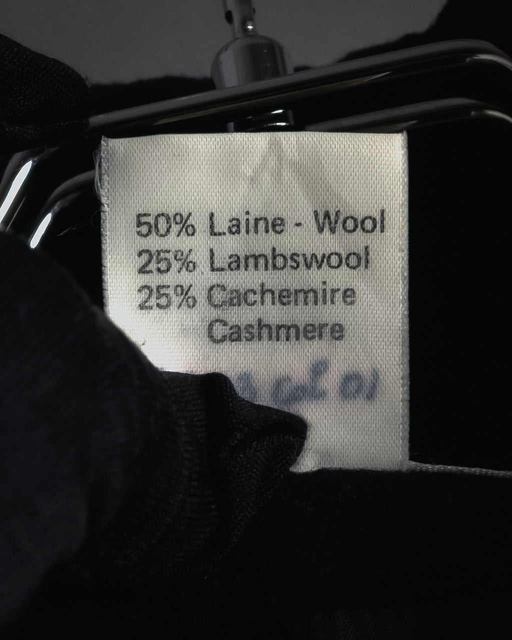 "Karl Lagerfeld" 80's-90's Round collar curvaceous coat